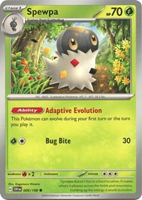 Spewpa (009/198) [SV01 Scarlet and Violet Base Set]