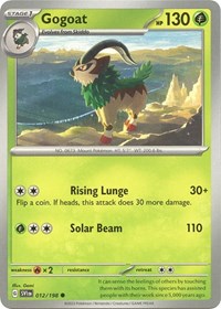 Gogoat (012/198) [SV01 Scarlet and Violet Base Set]