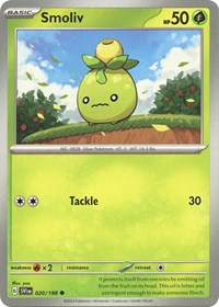 Smoliv - 020/198 (020/198) [SV01 Scarlet and Violet Base Set]
