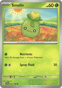 Smoliv - 021/198 (021/198) [SV01 Scarlet and Violet Base Set]