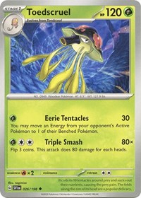 Toedscruel (026/198) [SV01 Scarlet and Violet Base Set]