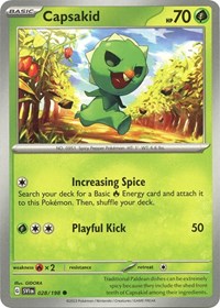 Capsakid - 028/198 (028/198) [SV01 Scarlet and Violet Base Set]