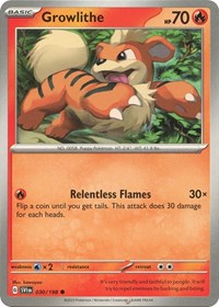 Growlithe - 030/198 (030/198) [SV01 Scarlet and Violet Base Set]