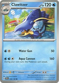 Clawitzer (050/198) [SV01 Scarlet and Violet Base Set]