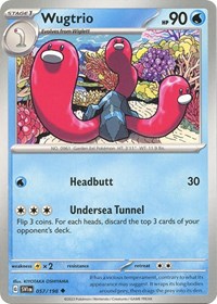 Wugtrio (057/198) [SV01 Scarlet and Violet Base Set]