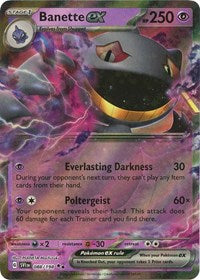 Banette ex - 088/198 (088/198) [SV01 Scarlet and Violet Base Set]