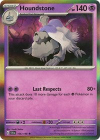 Houndstone (106/198) [SV01 Scarlet and Violet Base Set]