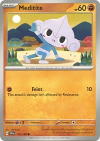Meditite - 110/198 (110/198) [SV01 Scarlet and Violet Base Set]