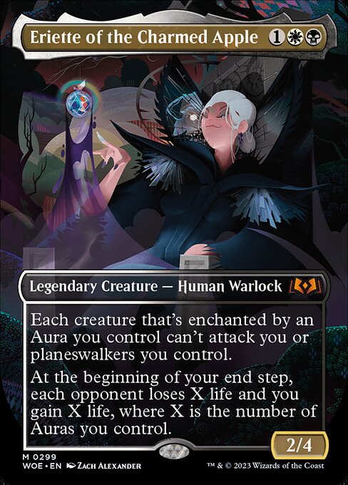 Eriette of the Charmed Apple (299) [Wilds of Eldraine] [Borderless]