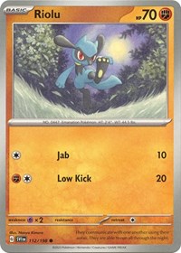 Riolu - 112/198 (112/198) [SV01 Scarlet and Violet Base Set]