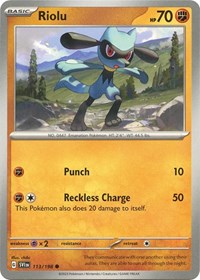 Riolu - 113/198 (113/198) [SV01 Scarlet and Violet Base Set]