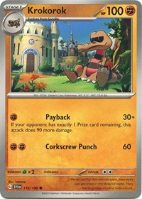 Krokorok (116/198) [SV01 Scarlet and Violet Base Set]