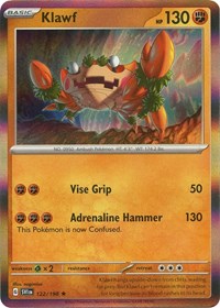 Klawf - 122/198 (122/198) [SV01 Scarlet and Violet Base Set]