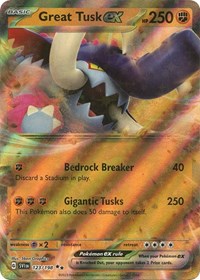 Great Tusk ex - 123/198 (123/198) [SV01 Scarlet and Violet Base Set]