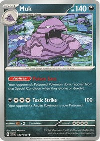 Muk (127/198) [SV01 Scarlet and Violet Base Set]