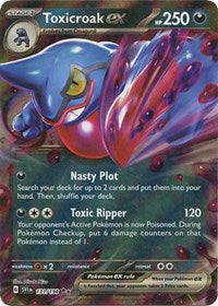 Toxicroak ex - 131/198 (131/198) [SV01 Scarlet and Violet Base Set]
