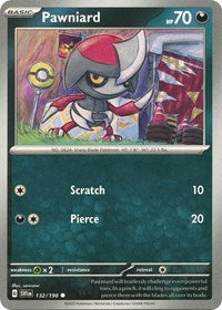 Pawniard (132/198) [SV01 Scarlet and Violet Base Set]