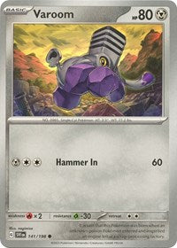 Varoom - 141/198 (141/198) [SV01 Scarlet and Violet Base Set]