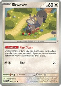 Skwovet - 151/198 (151/198) [SV01 Scarlet and Violet Base Set]