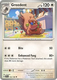 Greedent (152/198) [SV01 Scarlet and Violet Base Set]