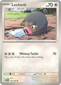 Lechonk - 156/198 (156/198) [SV01 Scarlet and Violet Base Set]