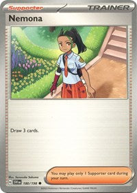 Nemona (180/198) [SV01 Scarlet and Violet Base Set]