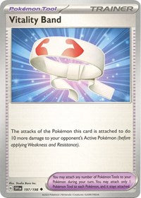 Vitality Band (197/198) [SV01 Scarlet and Violet Base Set]