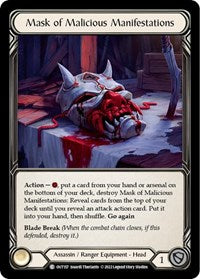 Mask of Malicious Manifestations (OUT157) [Outsiders]