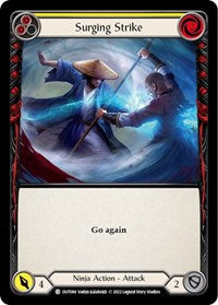 Surging Strike (Yellow) (OUT084) [Outsiders]