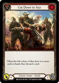 Cut Down to Size (Red) (OUT201) [Outsiders]