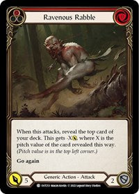 Ravenous Rabble (Red) (OUT213) [Outsiders]