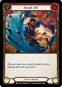 Brush Off (Red) (OUT228) [Outsiders]