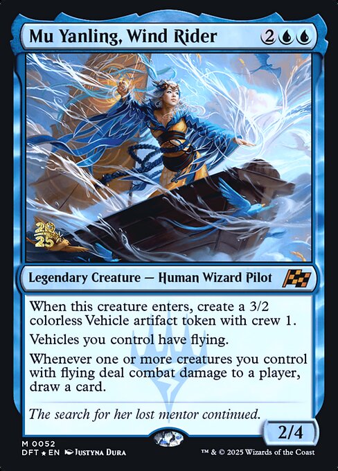 Mu Yanling, Wind Rider (52s) [Aetherdrift Promos]