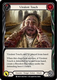 Virulent Touch (Red) (ARA014) [Blitz Deck Outsiders Arakni]