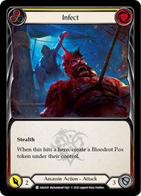 Infect (Yellow) (ARA020) [Blitz Deck Outsiders Arakni]