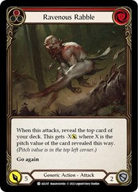 Ravenous Rabble (Red) (AZL017) [Blitz Deck Outsiders Azalea]