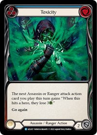 Toxicity (Blue) (AZL027) [Blitz Deck Outsiders Azalea]