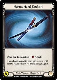 Harmonized Kodachi (BEN002) [Blitz Deck Outsiders Benji]