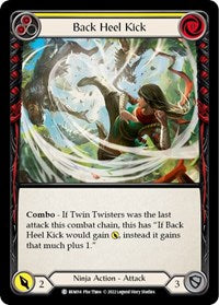 Back Heel Kick (Yellow) (BEN014) [Blitz Deck Outsiders Benji]