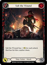 Salt the Wound (Yellow) (BEN020) [Blitz Deck Outsiders Benji]