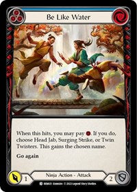 Be Like Water (Blue) (BEN021) [Blitz Deck Outsiders Benji]