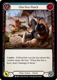 One-Two Punch (Blue) (BEN022) [Blitz Deck Outsiders Benji]