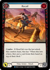 Recoil (Blue) (BEN023) [Blitz Deck Outsiders Benji]