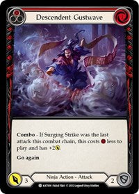 Descendent Gustwave (Red) (KAT008) [Blitz Deck Outsiders Katsu]
