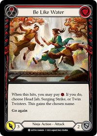 Be Like Water (Red) (KAT014) [Blitz Deck Outsiders Katsu]