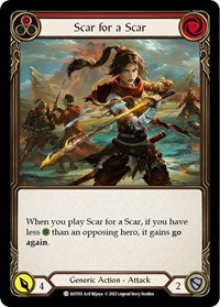Scar for a Scar (Red) (KAT015) [Blitz Deck Outsiders Katsu]