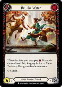 Be Like Water (Yellow) (KAT020) [Blitz Deck Outsiders Katsu]