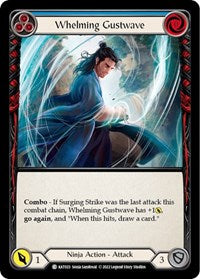 Whelming Gustwave (Blue) (KAT023) [Blitz Deck Outsiders Katsu]