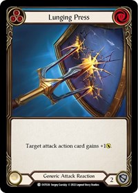 Lunging Press (KAT026) [Blitz Deck Outsiders Katsu]