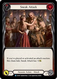 Sneak Attack (Red) (UZU007) [Blitz Deck Outsiders Uzuri]